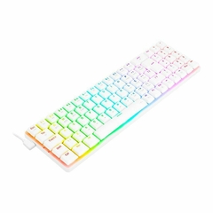 Teclado Mecânico 75% Redragon Ashe Pro White RGB Bluetooth/Wireless Recarregável Switch Brown na internet