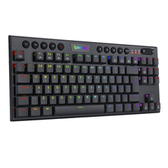 Teclado Mecânico 80% Redragon Horus Black RGB Switch Brown na internet