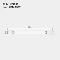 Cabo Cel GT USB-C 1.2m na internet