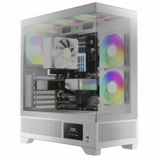 Gabinete Gamer Gamdias Atlas M1 White Com Painel Digital *Com 3 Fans ARGB* ATX, Micro-ATX e Mini-ITX na internet