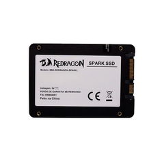 SSD 240GB Redragon Spark Sata III Leitura 530MB/S Gravacao 400MB/S - 1 Ano de Garantia - WZetta: Pcs, Eletrônicos, Áudio, Vídeo e mais