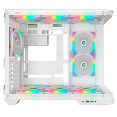 Gabinete Gamer Redragon Wideload Extreme White CA-605W *Sem Fan* - ATX, Micro-ATX e Mini-ITX na internet