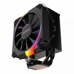 Air Cooler PCYES Frost Pulse Black Vulcan ARGB 120mm Intel/AMD LGA 1700 | AM5 HeatPipe:4 (6mm) TDP: 180W - PEFPARGBBV - WZetta: Pcs, Eletrônicos, Áudio, Vídeo e mais