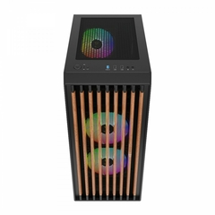 Gabinete Gamer Gamdias Aura GC4 Black *Com 3 Fans RGB* - ATX, Micro-ATX e Mini-ITX na internet