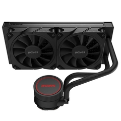 Water Cooler Pcyes Sangue Frio 3 Black Vulcan 240mm Intel/AMD LGA1700/2066/2011 | AM5 TDP: 250W na internet