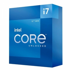 Processador Intel Core i7 12700K 3.60GHz (5.00GHz Max Turbo) 12N/20T 25MB Cache LGA 1700 (com vídeo)(sem cooler box) - BX8071512700K na internet