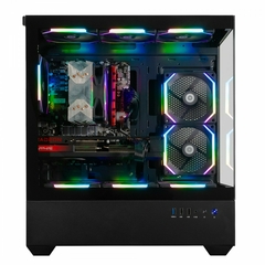 Gabinete Gamer Redragon Reflect Flow Black CA-606B ATX, Micro-ATX e Mini-ITX na internet