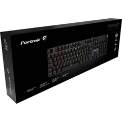 Teclado Mecânico Fortrek K7 Plus Black Edition RGB Switch Blue na internet