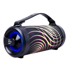 Caixa De Som Bluetooth Pulse Bazooka Blast 2 SP617 160W RMS LED RGB BT/AUX/USB/MIC - WZetta: Pcs, Eletrônicos, Áudio, Vídeo e mais