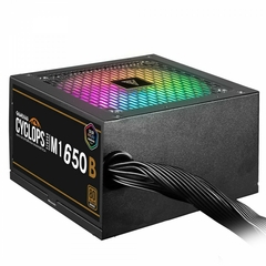 Fonte ATX 650W PFC Ativo 80 Plus Bronze Gamdias Cyclops M1-650B Led RGB na internet