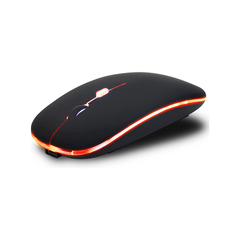 Mouse Sem Fio Usb Wireless 2.4ghz Bluetooth Recarregável RGB Ref: 3482 na internet