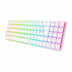 Teclado Mecânico 75% Redragon Ashe White RGB Switch Brown na internet