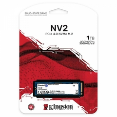 SSD M.2 NVMe 1TB Kingston NV2 PCIe 4.0 Leitura 3500MBs Gravação 2100MBs - 3 Anos de Garantia na internet