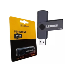 Pen Drive USB 2.0 Slim 64GB Knup Leboss Premium na internet