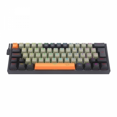 Teclado Mecânico 60% Redragon Fizz Orange/Grey/Black RGB Switch Brown na internet