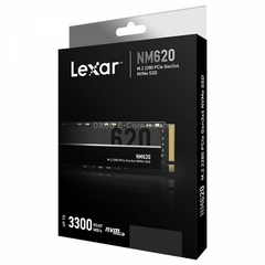 SSD M.2 NVMe 256GB Lexar NM620 Leitura 3500MBs Gravação 1300MBs na internet