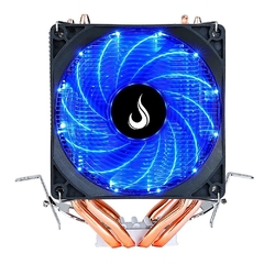 Air Cooler Rise Mode G700 2/90mm Led Azul Intel/AMD LGA1200 | AM4 HeatPipe: 4 (6mm) TDP: 130W - RM-AC-O7-FB na internet