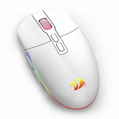 Mouse Gamer Redragon Invader Pro Wireless 10.000 DPI RGB 8 Botões Programáveis Pixart PMW3325 Branco M719W-RGB-PRO - WZetta: Pcs, Eletrônicos, Áudio, Vídeo e mais