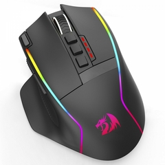 Mouse Gamer Redragon Swain Wireless Bluetooth 16.000 DPI RGB 9 Botões Programáveis Preto M915RGB-WL - loja online