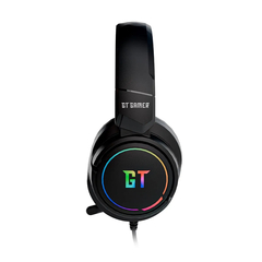 Headset Gamer GT Nebula Black Led RGB Surround 7.1 USB - WZetta: Pcs, Eletrônicos, Áudio, Vídeo e mais