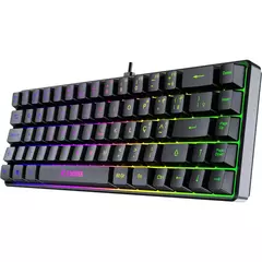 Teclado Semi Mecânico 65% Fortrek Fearless 65 Compact Rainbow - WZetta: Pcs, Eletrônicos, Áudio, Vídeo e mais