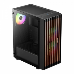 Gabinete Gamer Gamdias Aura GC4 Black *Com 3 Fans RGB* - ATX, Micro-ATX e Mini-ITX - WZetta: Pcs, Eletrônicos, Áudio, Vídeo e mais