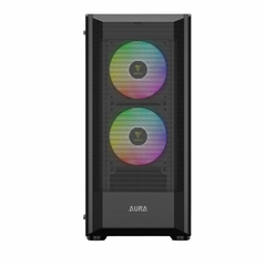 Gabinete Gamer Gamdias Aura GC6 Black *Com 3 Fans RGB* - ATX, Micro-ATX e Mini-ITX - WZetta: Pcs, Eletrônicos, Áudio, Vídeo e mais