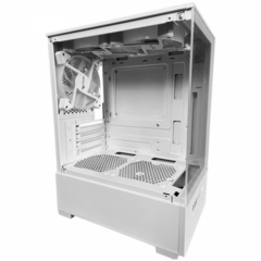 Gabinete Gamer Duex DXGW3C White *Com 3 Fans* - Micro-ATX, Mini-ITX