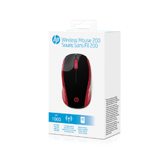 Mouse S/Fio HP 200 Oman Vermelho - WZetta: Pcs, Eletrônicos, Áudio, Vídeo e mais