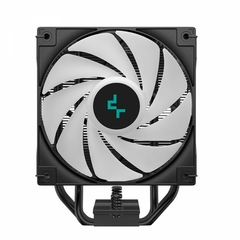 Air Cooler DeepCool AG400 Digital BK ARGB Intel/AMD LGA1700 | AM5 HeatPipe: 4 (6mm) TPD: 220W ± 10% - R-AG400-BKADMN-G-1 - WZetta: Pcs, Eletrônicos, Áudio, Vídeo e mais