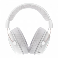 Headset Gamer Redragon Zeus Pro Branco Sem Fio Bluetooth Microfone Destacável Surround 7.1 White H510W-PRO - loja online