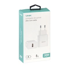 Carregador de Parede Vinik 3.0A 20W Branco Bivolt (1 USB) Quick Charge - loja online