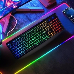 Teclado Semi Mecânico Knup KP-TE130 RGB - WZetta: Pcs, Eletrônicos, Áudio, Vídeo e mais