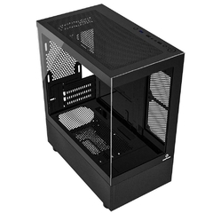 Gabinete Gamer OnePower Crystal CC-202B Preto *Sem Fan* - Micro-Atx e Mini-ITX - WZetta: Pcs, Eletrônicos, Áudio, Vídeo e mais