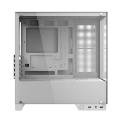 Gabinete Gamer Pcyes Forcefield Twr White Ghost *Sem Fan* - Micro-ATX e Mini-ITX - WZetta: Pcs, Eletrônicos, Áudio, Vídeo e mais