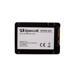 SSD 960GB Redragon Spark Sata III Leitura 550MB/S Gravacao 480MB/S - 1 Ano de Garantia - WZetta: Pcs, Eletrônicos, Áudio, Vídeo e mais