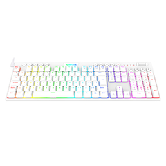 Teclado Gamer Mecânico Redragon Horus Led RGB White Switch Brown Low Profile K619W-RGB PT-BROWN - WZetta: Pcs, Eletrônicos, Áudio, Vídeo e mais