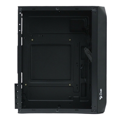 Gabinete Duex Office Black *S/ Fonte* *Sem Fan* DX255-8 Micro-ATX - WZetta: Pcs, Eletrônicos, Áudio, Vídeo e mais