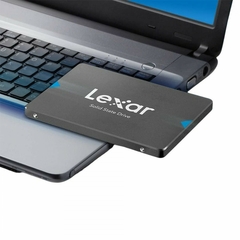 SSD 480GB Lexar NQ100 Sata III Leitura 550MB/S Gravacao 480MB/S LNQ100X480G-RNNNU - WZetta: Pcs, Eletrônicos, Áudio, Vídeo e mais