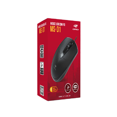 Mouse Óptico Usb C3tech MS-31BK - WZetta: Pcs, Eletrônicos, Áudio, Vídeo e mais