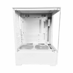 Gabinete Gamer Duex DXGW0C White *Sem Fan* - Micro-ATX, Mini-ITX - WZetta: Pcs, Eletrônicos, Áudio, Vídeo e mais