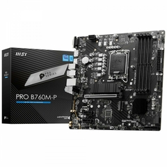 Placa Mãe LGA1700 B760 DDR5 12ª/13ª/14ª Geração MSI Pro - 1 Ano de Garantia + (Garantia Fabricante) - WZetta: Pcs, Eletrônicos, Áudio, Vídeo e mais