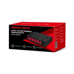 Switch Mercusys MS105G 5 Portas /1000 - WZetta: Pcs, Eletrônicos, Áudio, Vídeo e mais