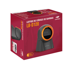 Leitor de Código de Barras C3Tech LB-D120BK (1D/2D QR CODE)(Sensor CMOS)(NFE) - WZetta: Pcs, Eletrônicos, Áudio, Vídeo e mais