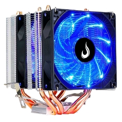Air Cooler Rise Mode G700 2/90mm Led Azul Intel/AMD LGA1200 | AM4 HeatPipe: 4 (6mm) TDP: 130W - RM-AC-O7-FB - WZetta: Pcs, Eletrônicos, Áudio, Vídeo e mais
