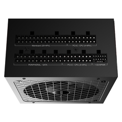 Fonte ATX 3.1 1000W PFC Ativo 80 Plus Gold Pcyes Aether Full Modular Cybenetics PCIe 5.0 - 1000WFMG - loja online