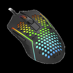 Mouse Gamer Redragon Reaping Black M987-K RGB 6 Botões 12400DPI - loja online