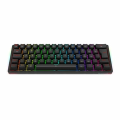 Teclado Mecânico 60% Redragon Akali Black RGB Switch Brown - loja online