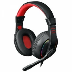 Headset Gamer Redragon Ares Black Led RGB P2 C/ Adaptador P3 (Pega em Todas as Plataformas) - loja online