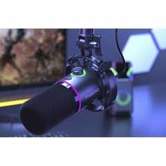 Microfone Profissional USB/XLR Gamer Maono PD200XS RGB com Suporte Braço Articulado - loja online